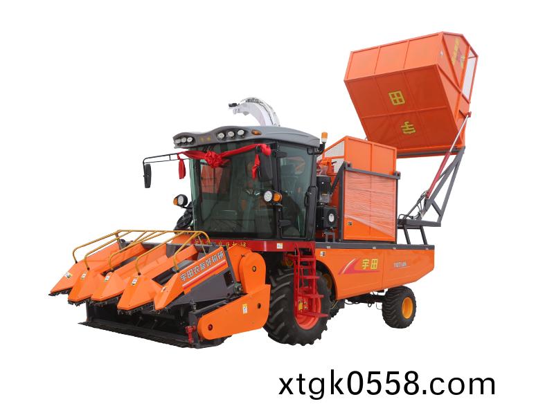 4YZB-4A2自走式穗莖兼收玉米收穫機