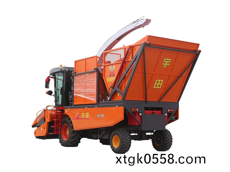 4YZB-4A2自走式穗莖兼收玉米收穫機