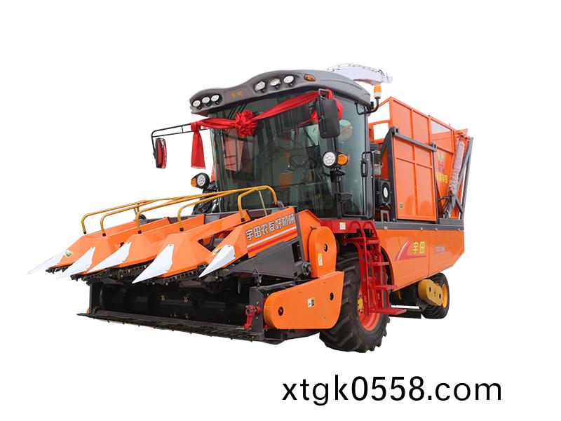 4YZB-4A3自走式穗莖兼收玉米收穫機