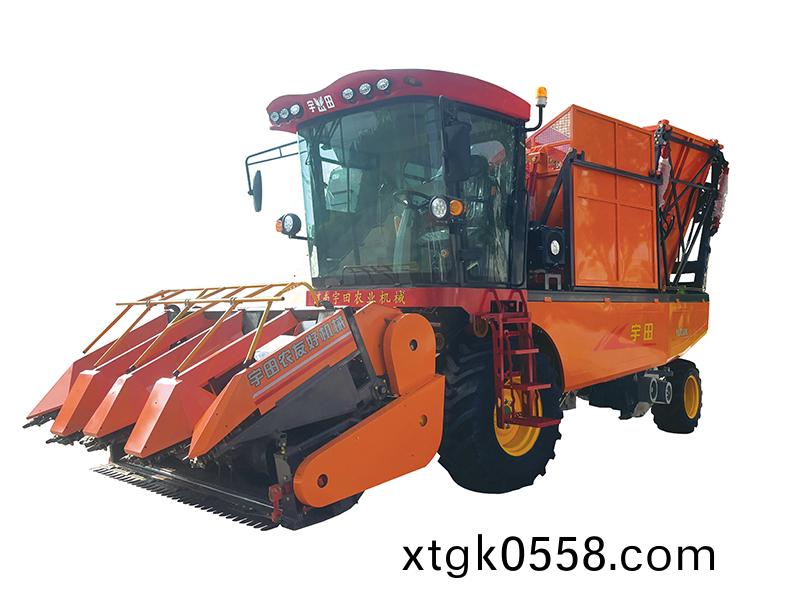 4YZB-4C自走式穗莖兼收玉米收穫機