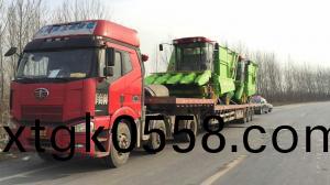 三河市的客戶訂購的穗莖兼收玉米收穫機