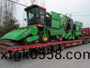 河北滄州客戶訂購的穗莖兼收玉米收穫機已髮貨