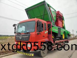 山西莖穗兼收玉米收穫機髮貨了